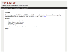 Tablet Screenshot of html5vast.com